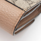 Gucci GG Supreme GG Marmont Compact Wallet (SHF-0GWgKX)