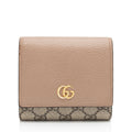 Gucci GG Supreme GG Marmont Compact Wallet (SHF-0GWgKX)