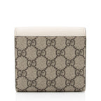 Gucci GG Supreme GG Marmont Compact Wallet (SHF-f4pbRS)