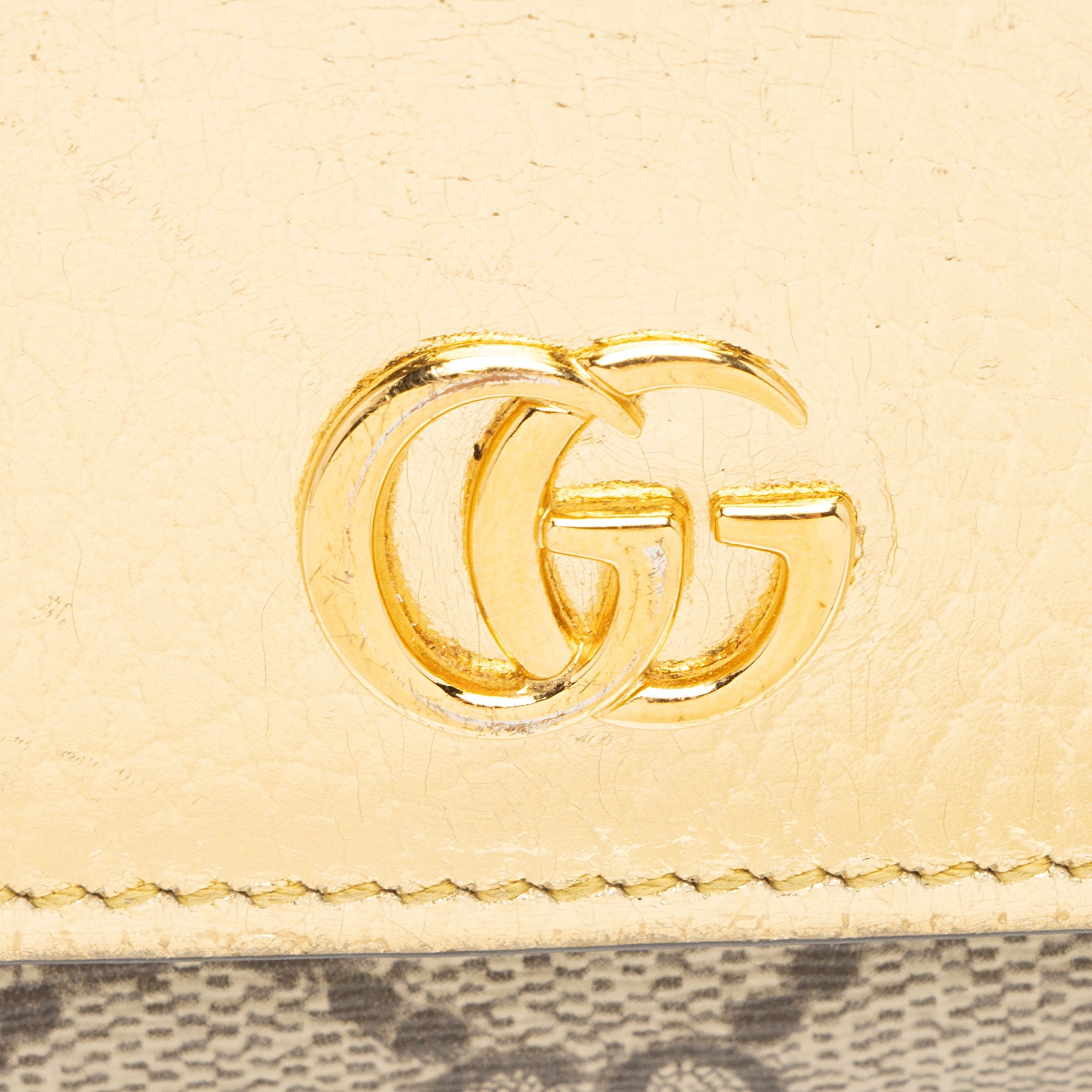 Gucci GG Supreme GG Marmont Compact Wallet