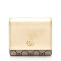 Gucci GG Supreme GG Marmont Compact Wallet