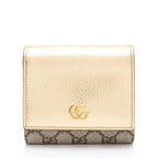 Gucci GG Supreme GG Marmont Compact Wallet