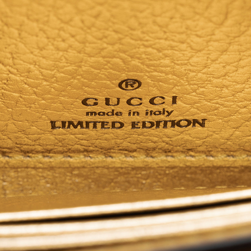 Gucci GG Supreme GG Marmont Compact Wallet