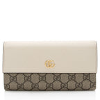 Gucci GG Supreme GG Marmont Continental Wallet (SHF-A4ciyB)