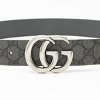 Gucci GG Supreme GG Marmont Reversible Belt - Size 34 / 85