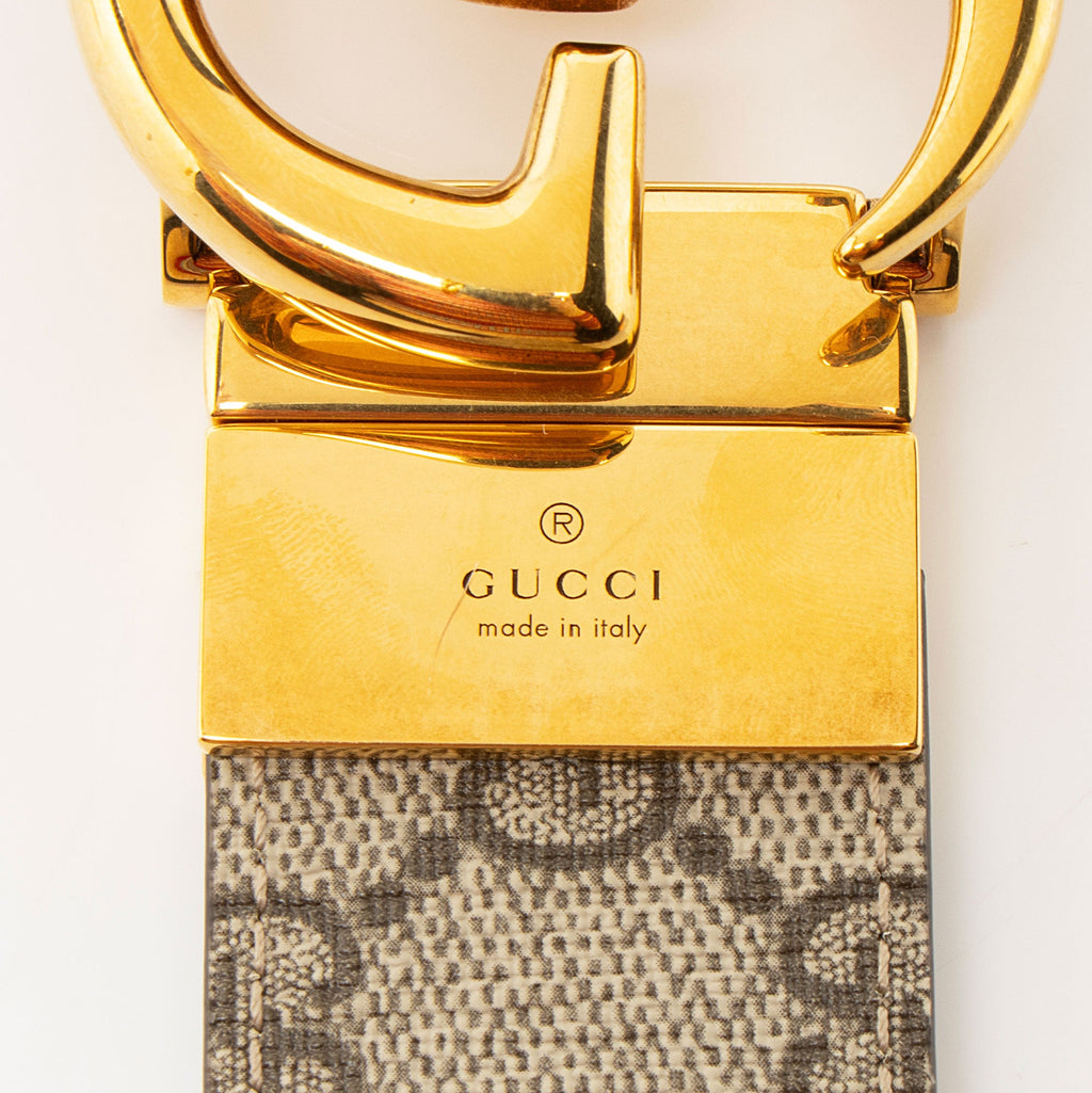 Gucci GG Supreme GG Marmont Reversible Belt - Size 34 / 85
