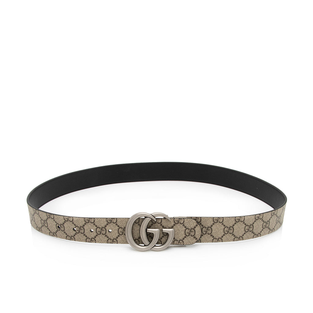 Gucci GG Supreme GG Marmont Reversible Belt - Size 40 / 100 (SHF-rIYEz7)