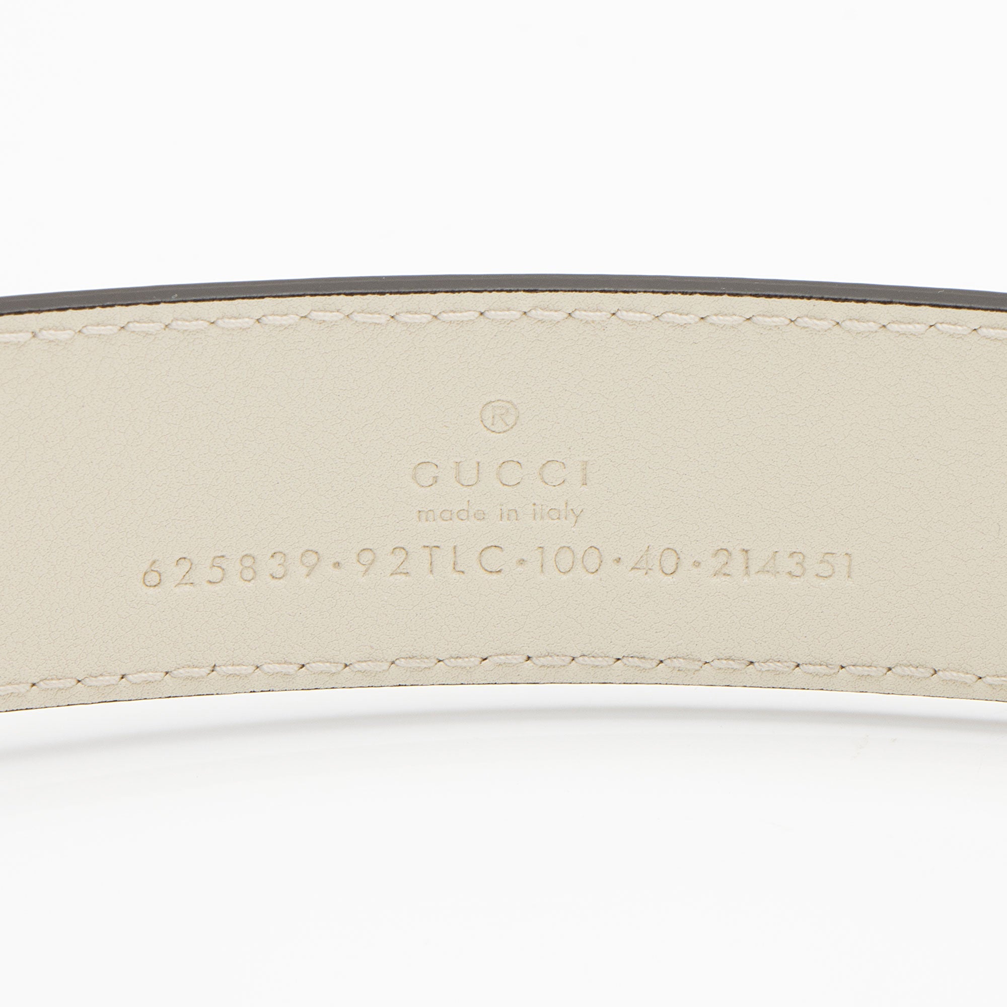 Gucci GG Supreme GG Marmont Thin Belt - Size 40 / 100