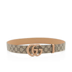 Gucci GG Supreme GG Marmont Wide Belt - Size 36 / 90