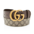 Gucci GG Supreme GG Marmont Wide Belt - Size 36 / 90