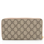 Gucci GG Supreme GG Marmont Zip Around Wallet