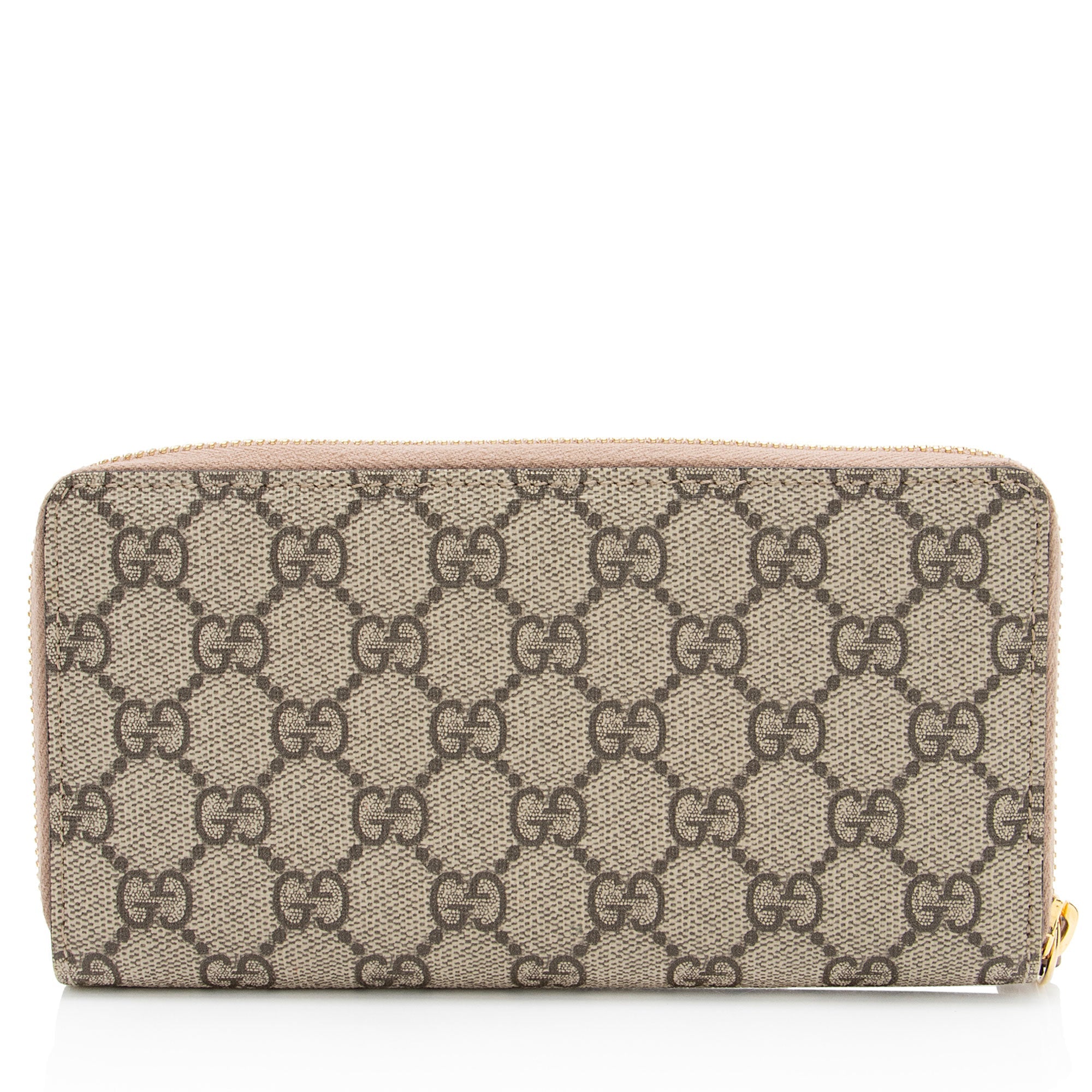 Gucci GG Supreme GG Marmont Zip Around Wallet