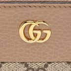 Gucci GG Supreme GG Marmont Zip Around Wallet