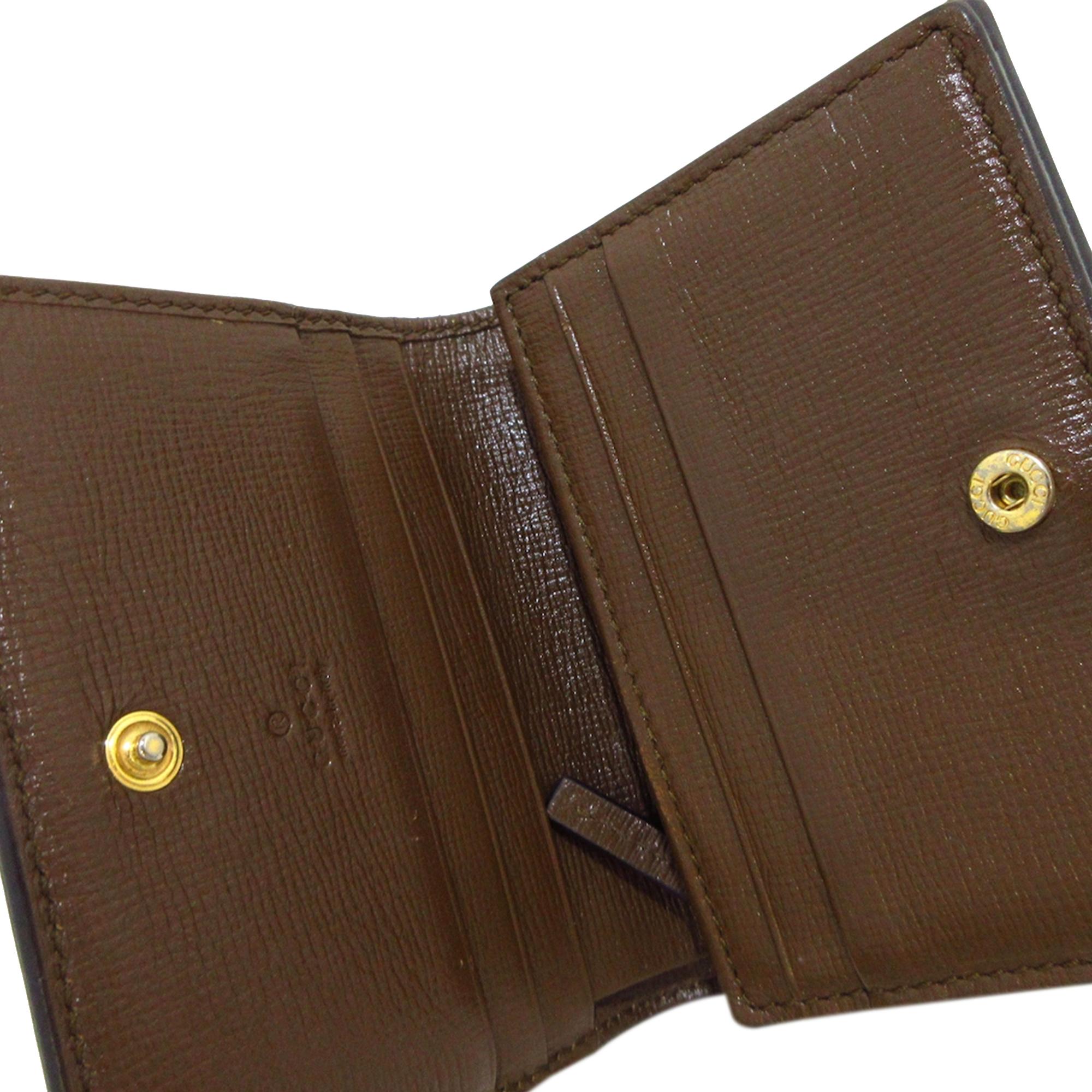 Gucci GG Supreme Heart Bifold Wallet (SHG-4t4GId)