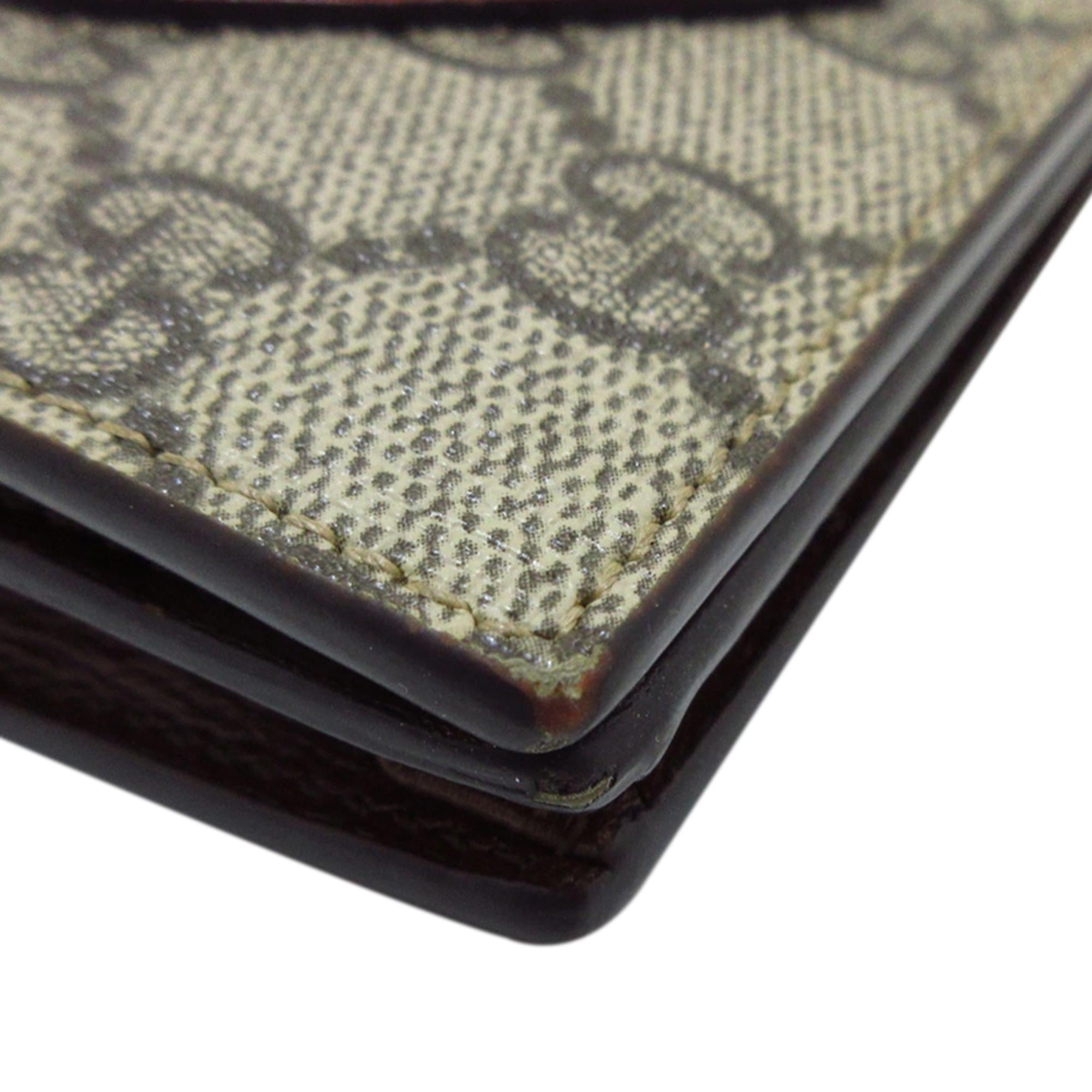 Gucci GG Supreme Heart Bifold Wallet (SHG-4t4GId)