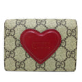 Gucci GG Supreme Heart Bifold Wallet (SHG-4t4GId)