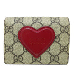 Gucci GG Supreme Heart Bifold Wallet (SHG-4t4GId)