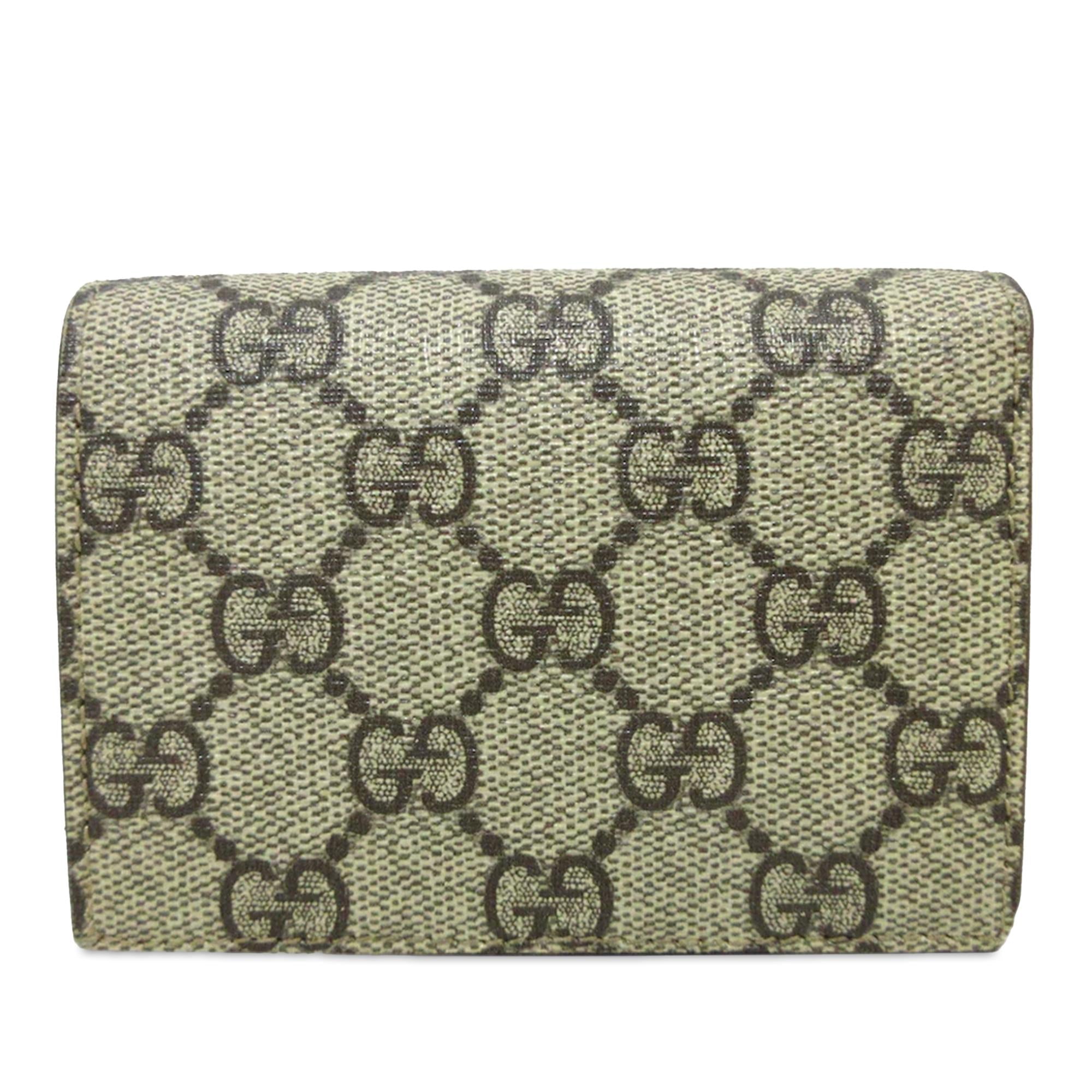 Gucci GG Supreme Heart Bifold Wallet (SHG-4t4GId)