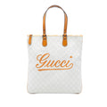 Gucci GG Supreme Heritage Logo Tote