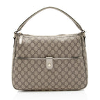 Gucci GG Supreme Pocket Hobo (SHF-hYDufh)