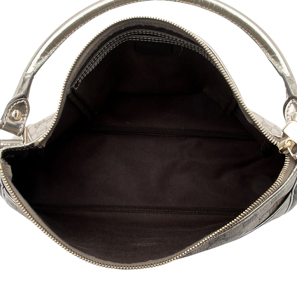 Gucci GG Supreme Pocket Hobo (SHF-hYDufh)