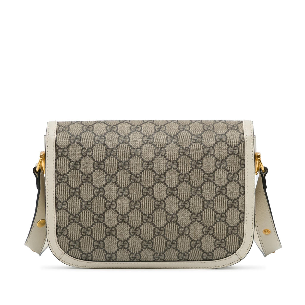 Gucci GG Supreme Horsebit 1955 Crossbody Bag (SHG-hjtQvv)