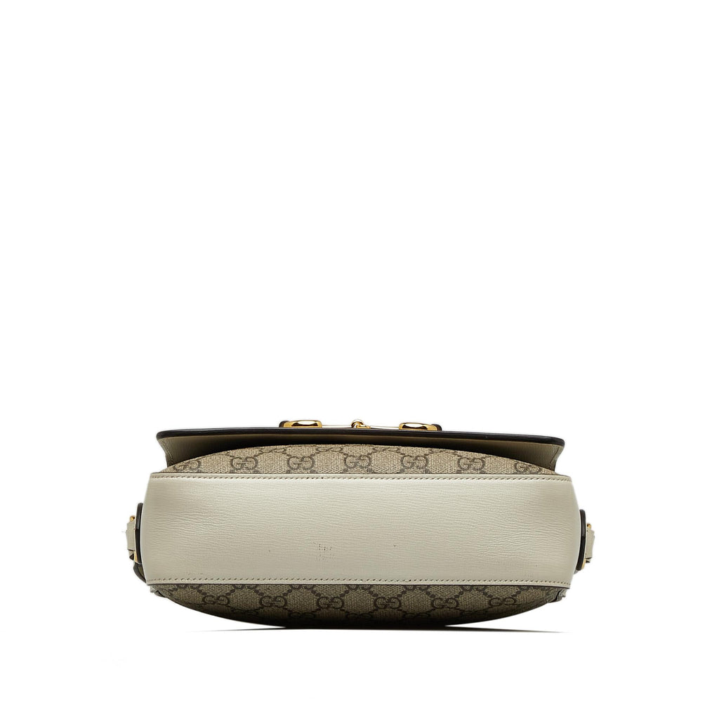 Gucci GG Supreme Horsebit 1955 Crossbody Bag (SHG-296bWA)