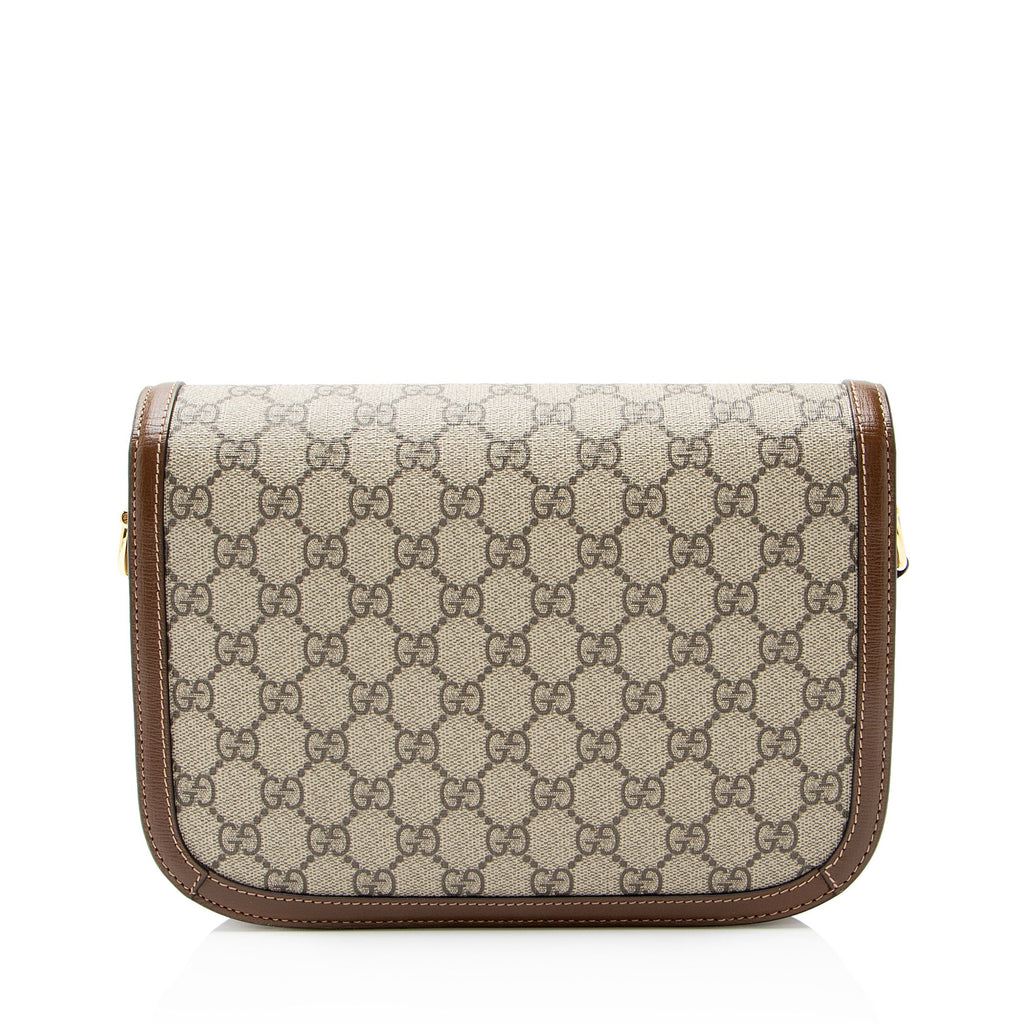 Gucci GG Supreme Horsebit 1955 Medium Shoulder Bag