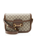 Gucci GG Supreme Horsebit 1955 Medium Shoulder Bag