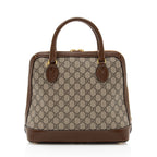 Gucci GG Supreme Horsebit 1955 Medium Top Handle (SHF-s7mzQw)
