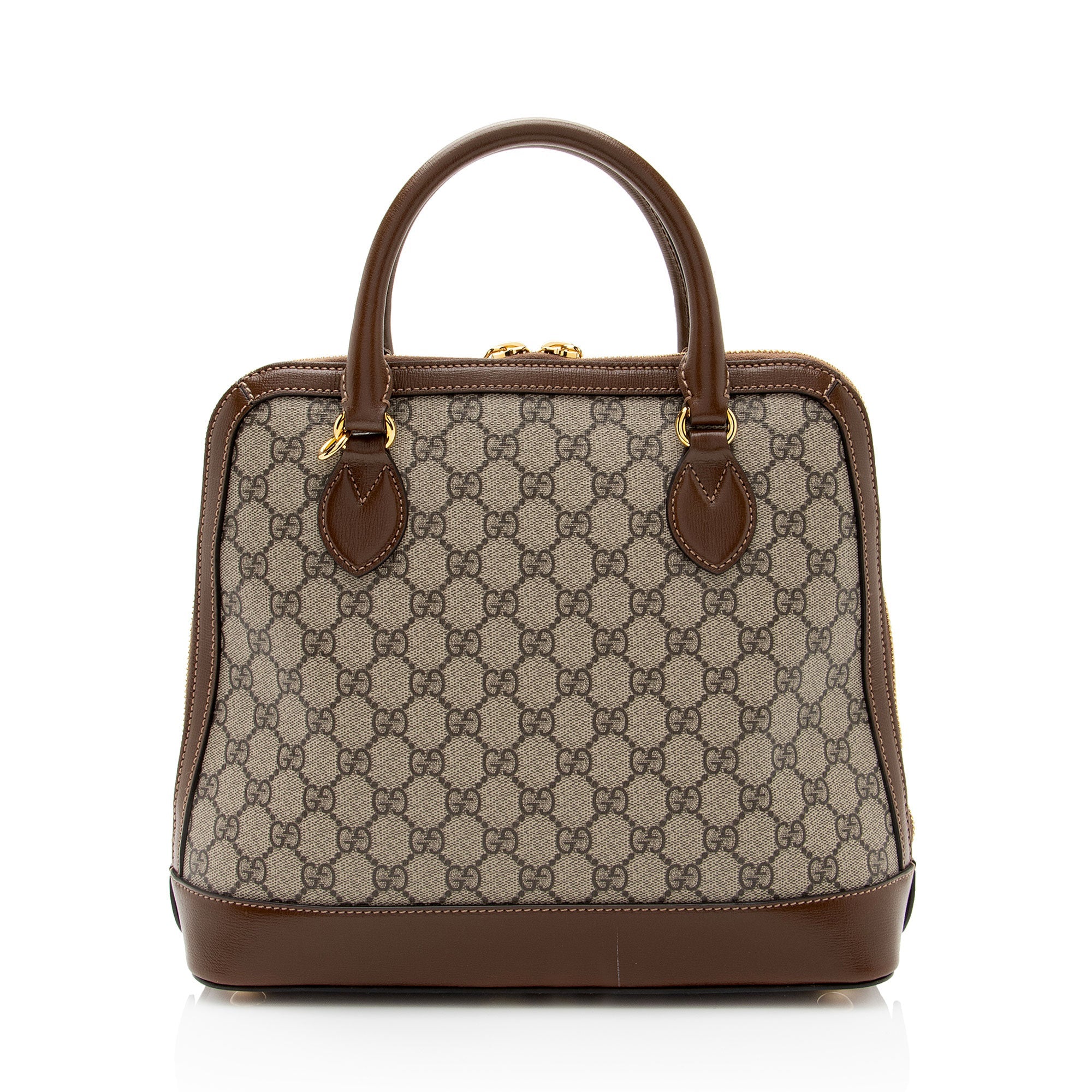 Gucci GG Supreme Horsebit 1955 Medium Top Handle (SHF-s7mzQw)