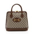 Gucci GG Supreme Horsebit 1955 Medium Top Handle (SHF-s7mzQw)