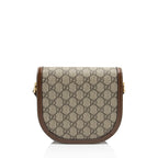 Gucci GG Supreme Horsebit 1955 Mini Rounded Shoulder Bag