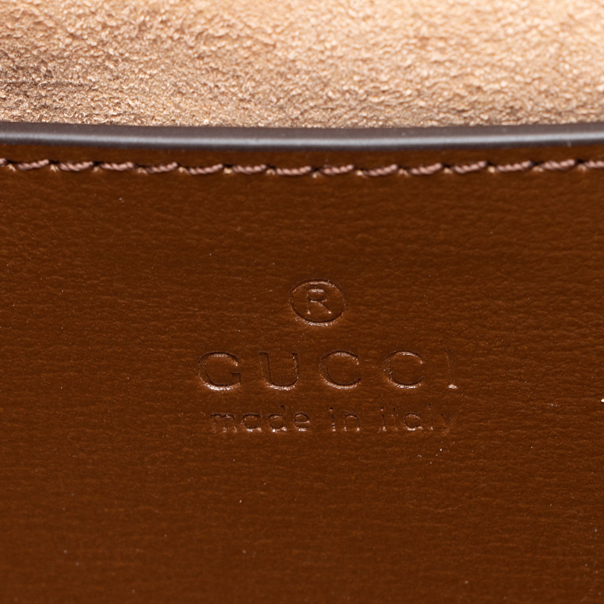 Gucci GG Supreme Horsebit 1955 Mini Rounded Shoulder Bag