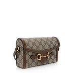 Gucci GG Supreme Horsebit 1955 Mini Shoulder Bag (SHF-IqWPZK)