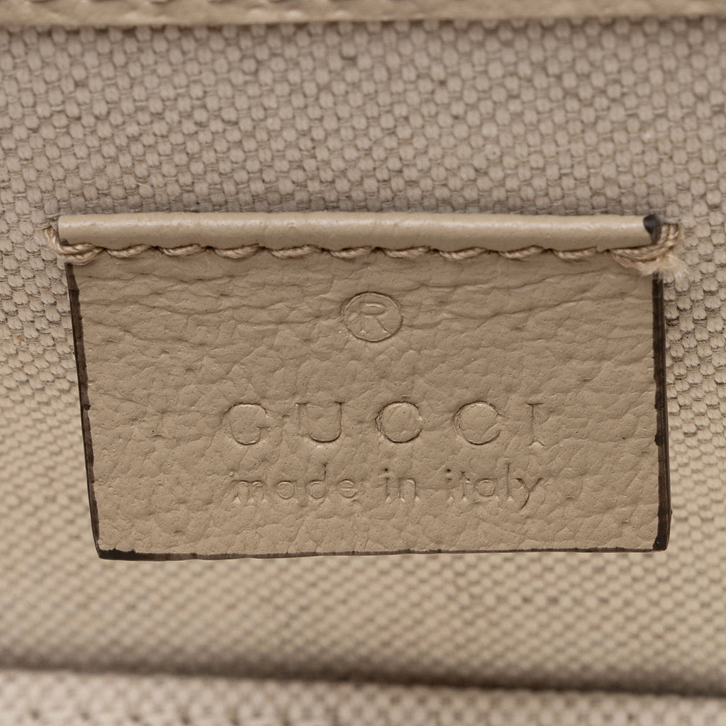 Gucci GG Supreme Horsebit 1955 Mini Shoulder Bag (SHF-FQ4V0d)