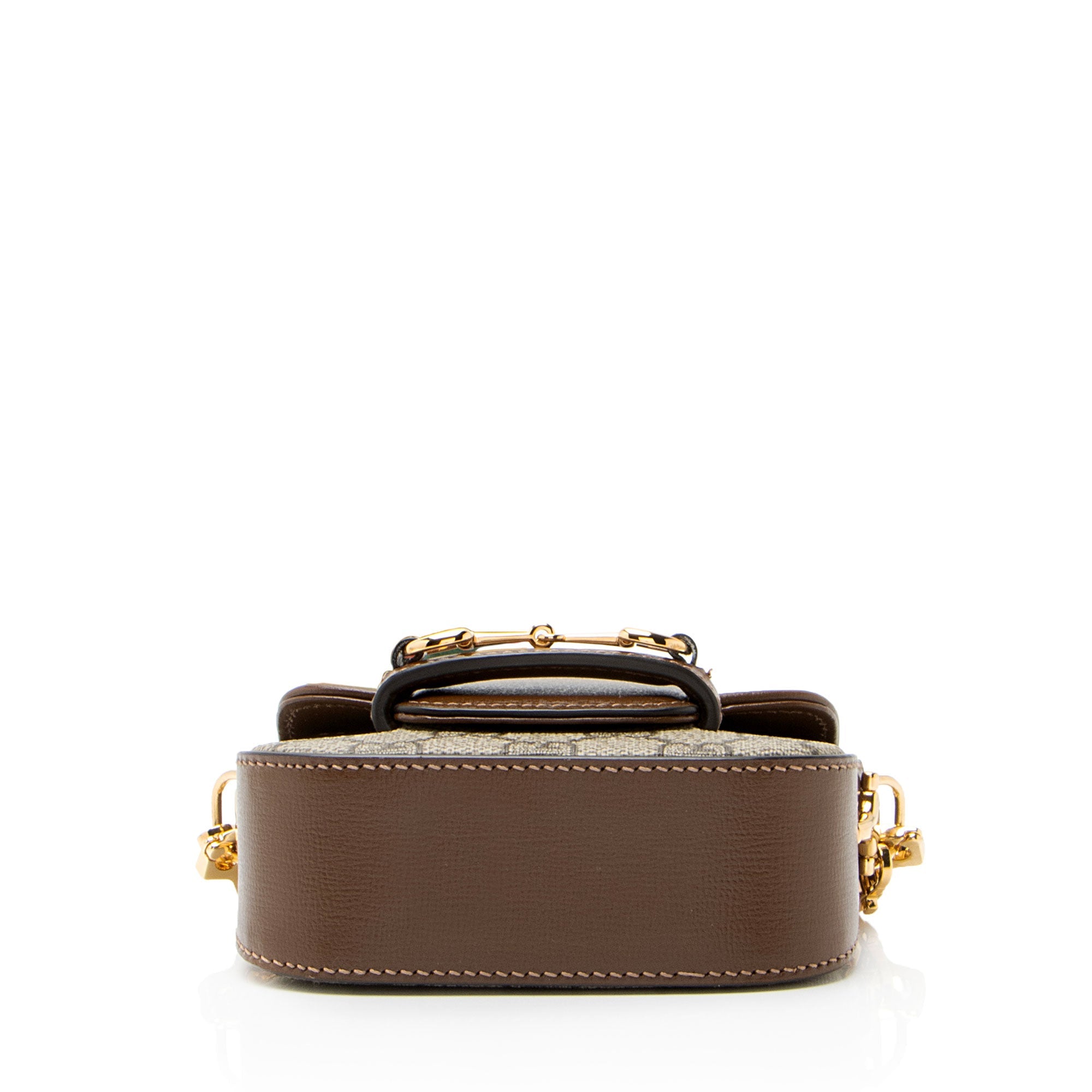 Gucci GG Supreme Horsebit 1955 Super Mini Shoulder Bag
