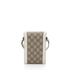 Gucci GG Supreme Horsebit 1955 Vertical Mini Shoulder Bag (SHF-eO3rqs)