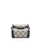 Gucci GG Supreme Horsebit 1955 Vertical Mini Shoulder Bag (SHF-QFKbub)