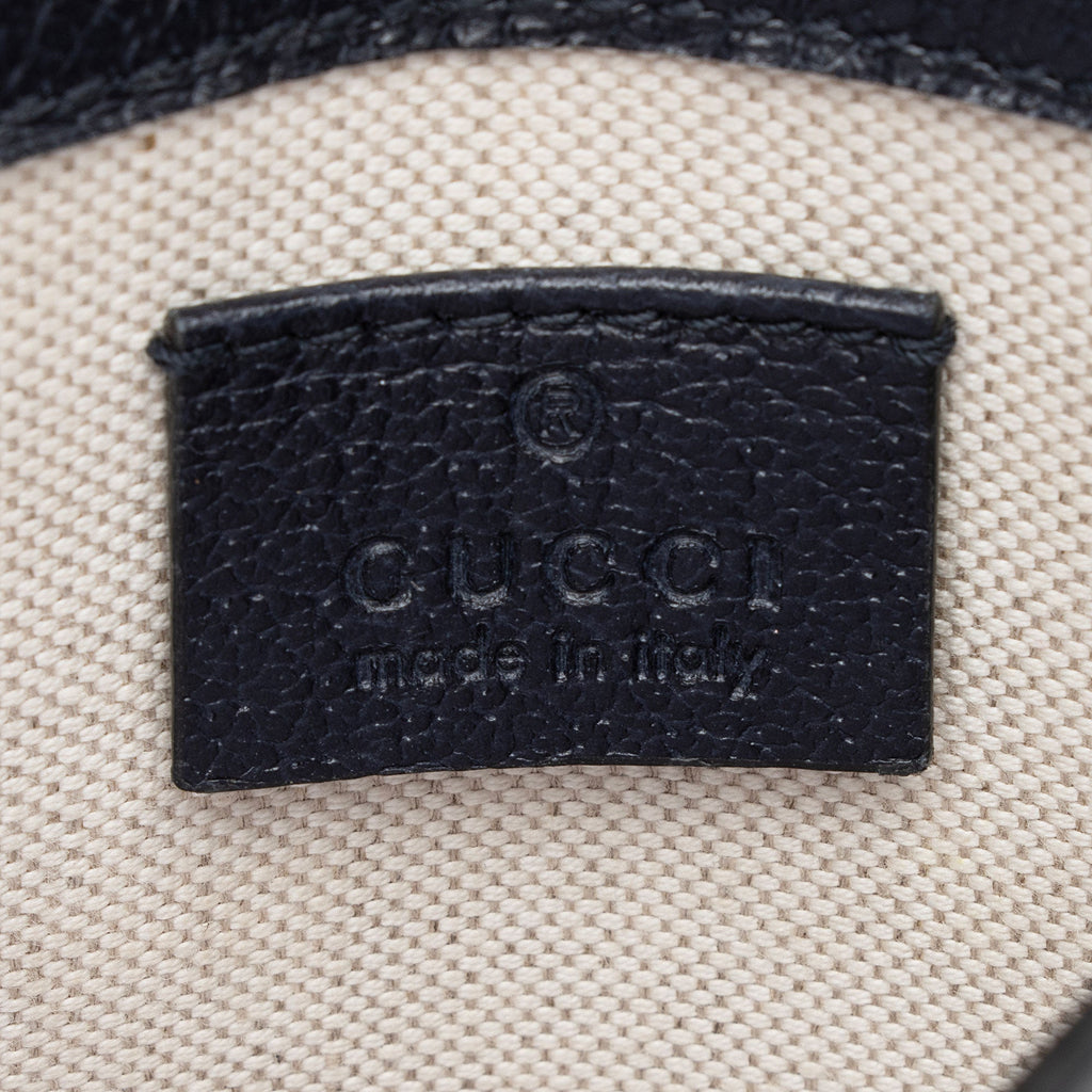 Gucci GG Supreme Horsebit 1955 Vertical Mini Shoulder Bag (SHF-QFKbub)