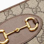Gucci GG Supreme Horsebit 1955 Zip Around Wallet (SHF-nmmLcz)