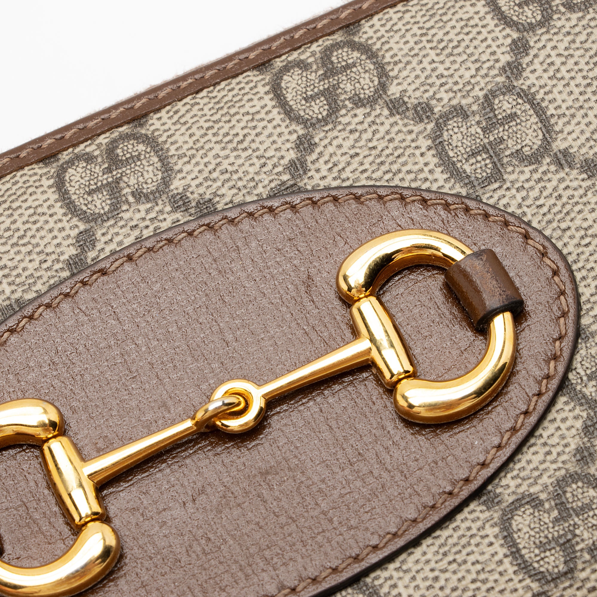 Gucci GG Supreme Horsebit 1955 Zip Around Wallet (SHF-nmmLcz)