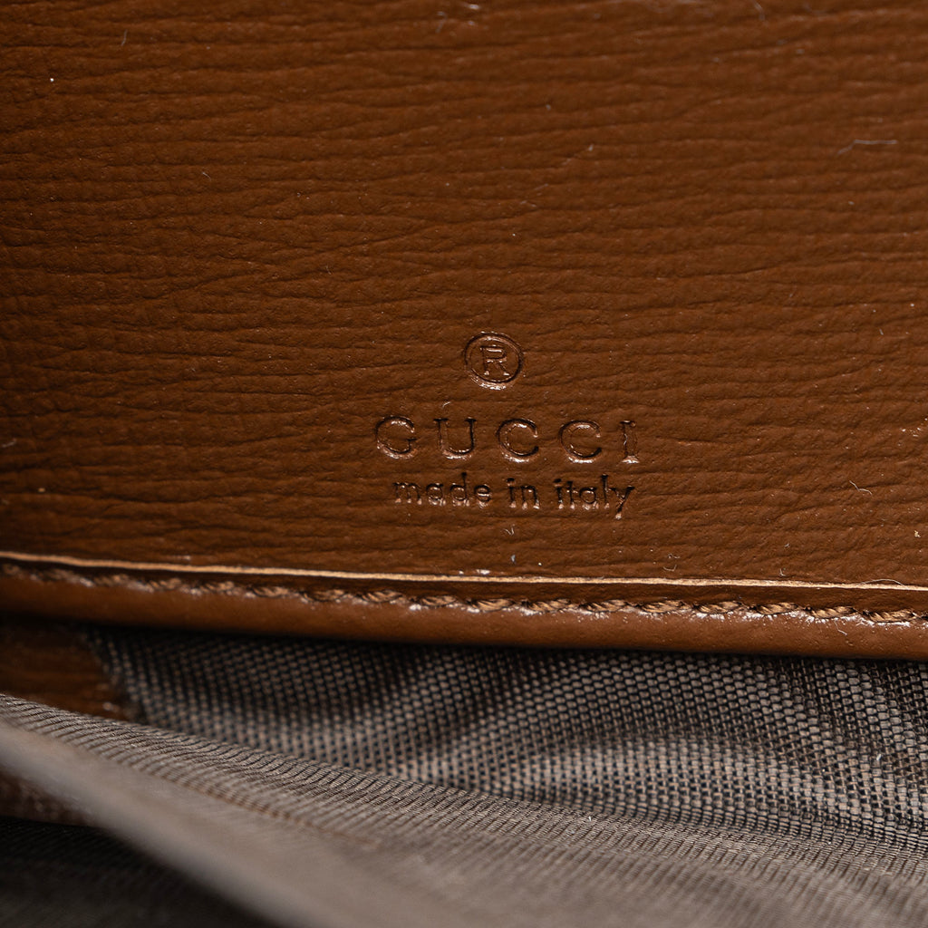 Gucci GG Supreme Horsebit 1955 Zip Around Wallet (SHF-nmmLcz)