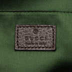 Gucci GG Supreme Horsebit Web Chain Shoulder Bag