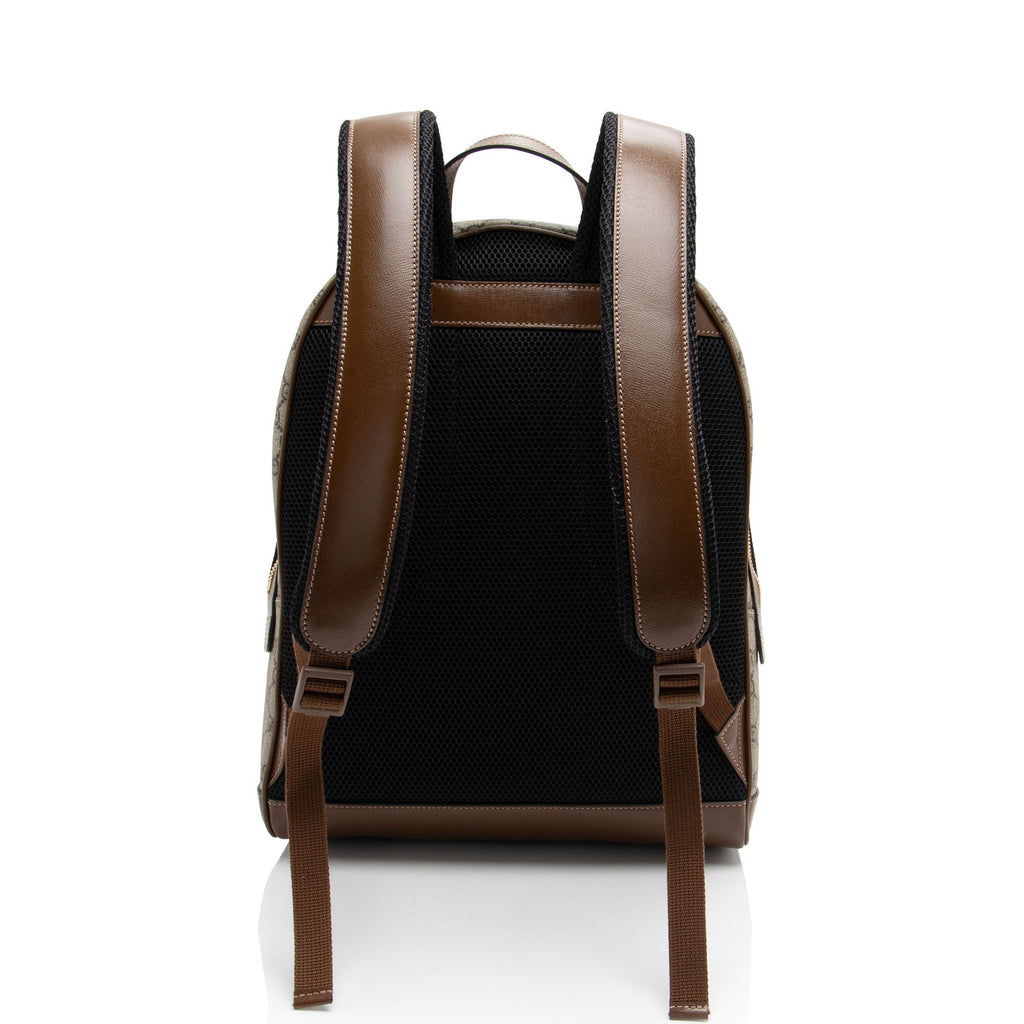 Gucci GG Supreme Interlocking G Backpack (SHF-KhISQT)