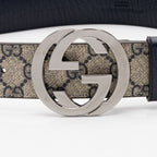 Gucci GG Supreme Interlocking G Belt - Size 30 / 75 - FINAL SALE (SHF-6RxdGy)