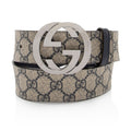 Gucci GG Supreme Interlocking G Belt - Size 30 / 75 - FINAL SALE (SHF-6RxdGy)