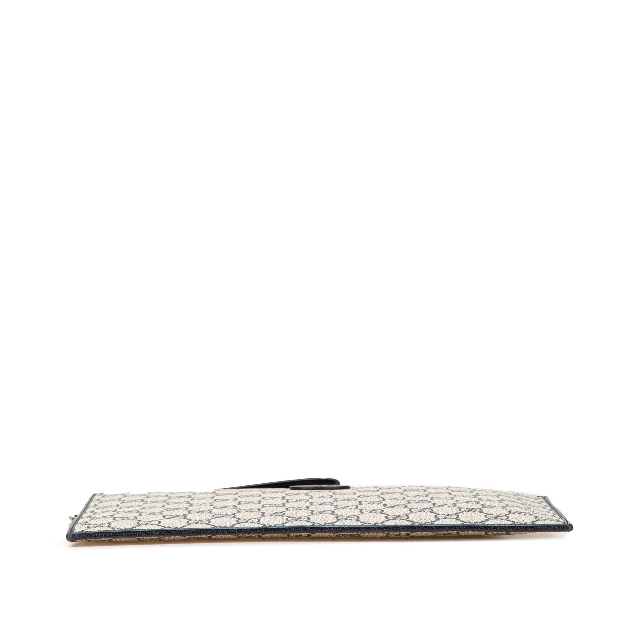 Gucci GG Supreme Interlocking G Clutch