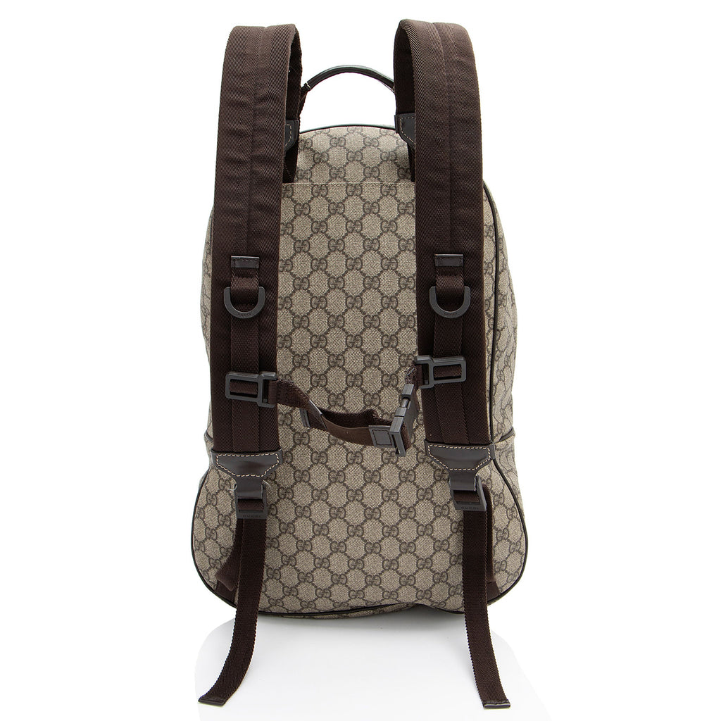 Gucci GG Supreme Interlocking G Medium Backpack (SHF-QiGfpu)