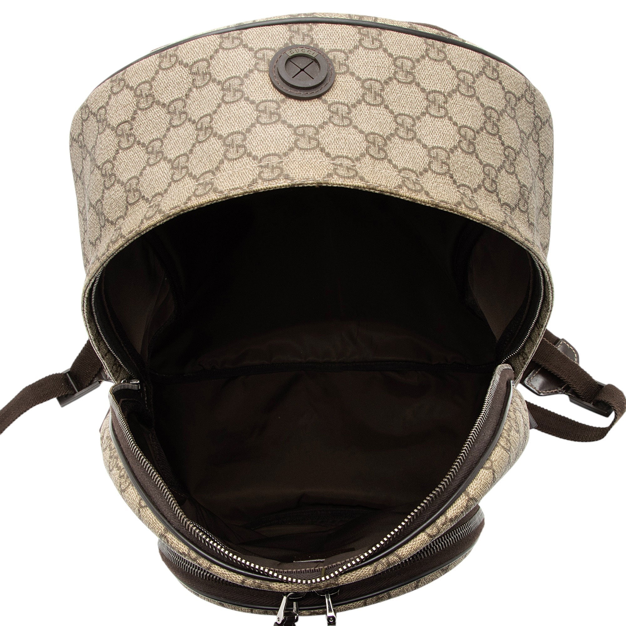 Gucci GG Supreme Interlocking G Medium Backpack